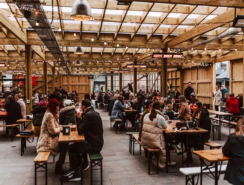 Digbeth Dining Club market scene
